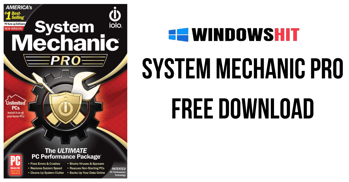 System Mechanic Pro 23.5.1.109 Crack For Windows Download 